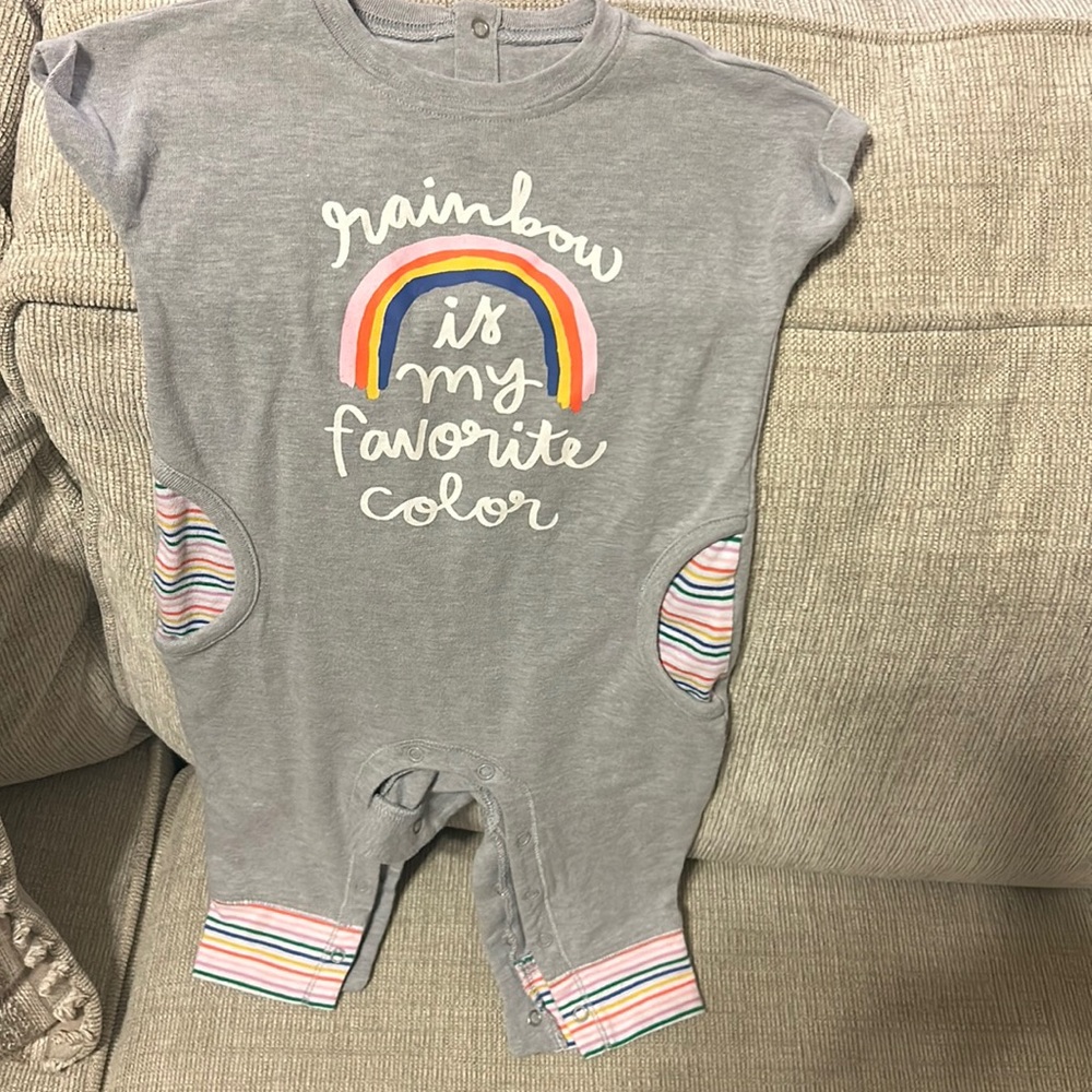 Rainbow is my favorite color one piece outfit